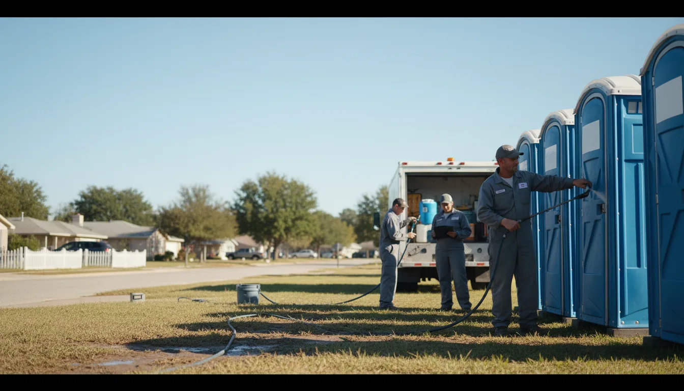Long-Term Portable Toilet Rental in Hermitage, AR near me